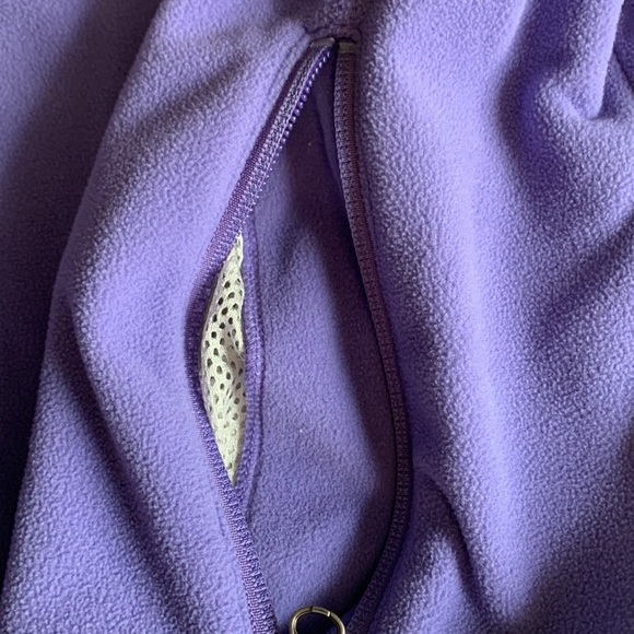L.L. Bean Polartec purple jacket. Size large - Picture 7 of 12